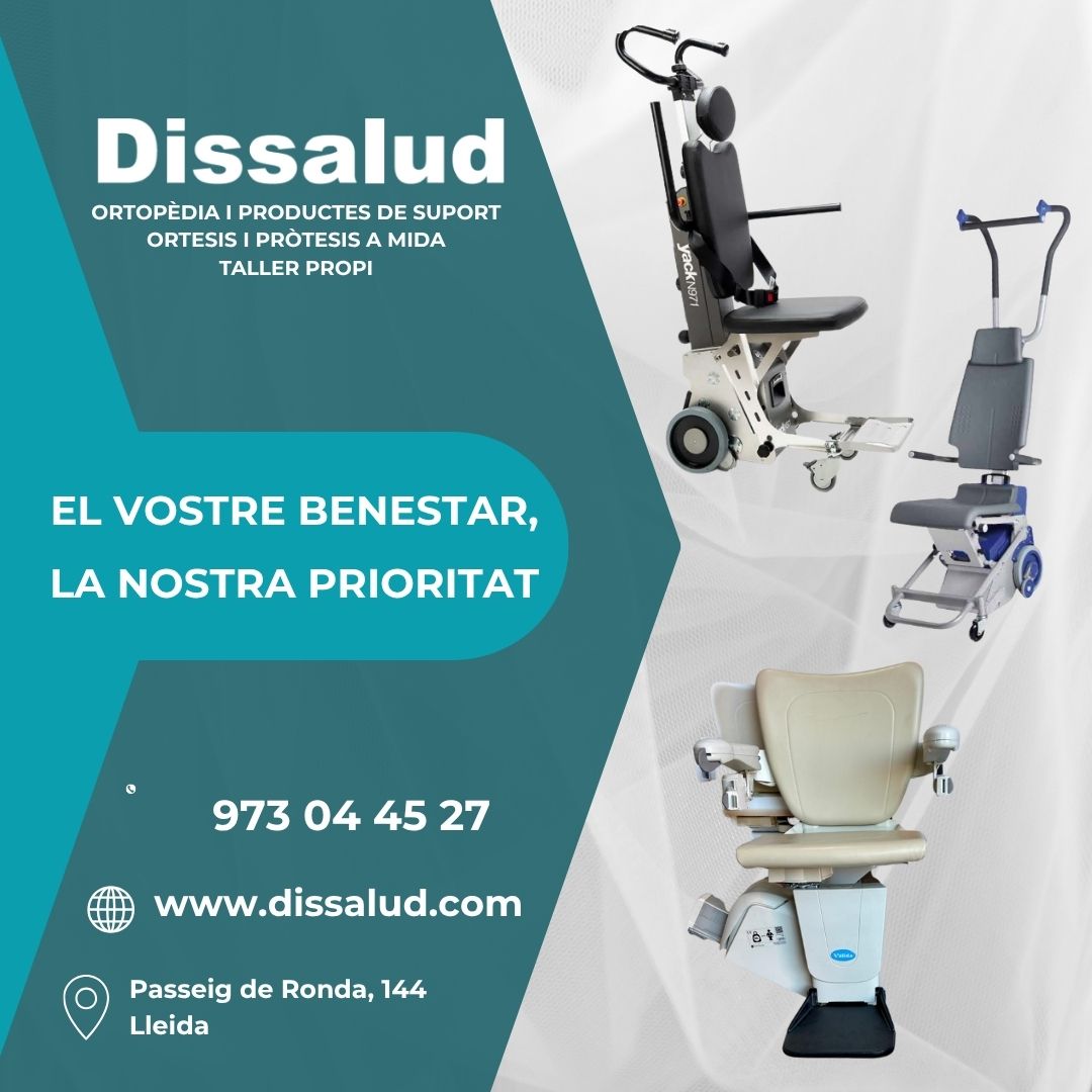 Dissalud Ortopèdia Lleida sistemes salvaescales cadires elevadores 3