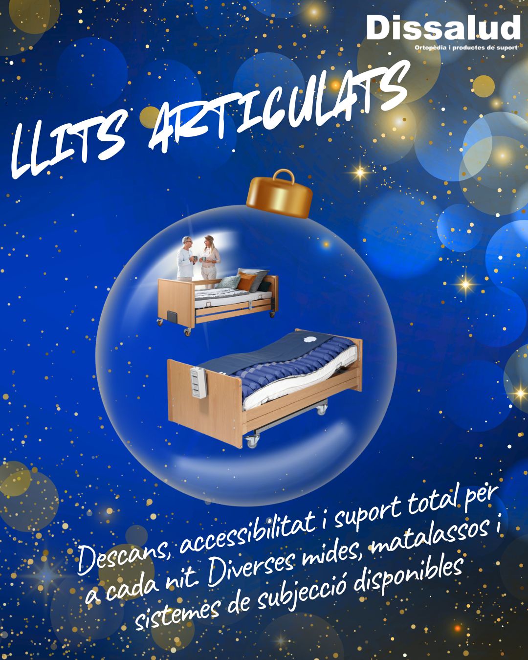 Ortopedias en Lleida, esta Navidad regala bienestar regala Dissalud 10