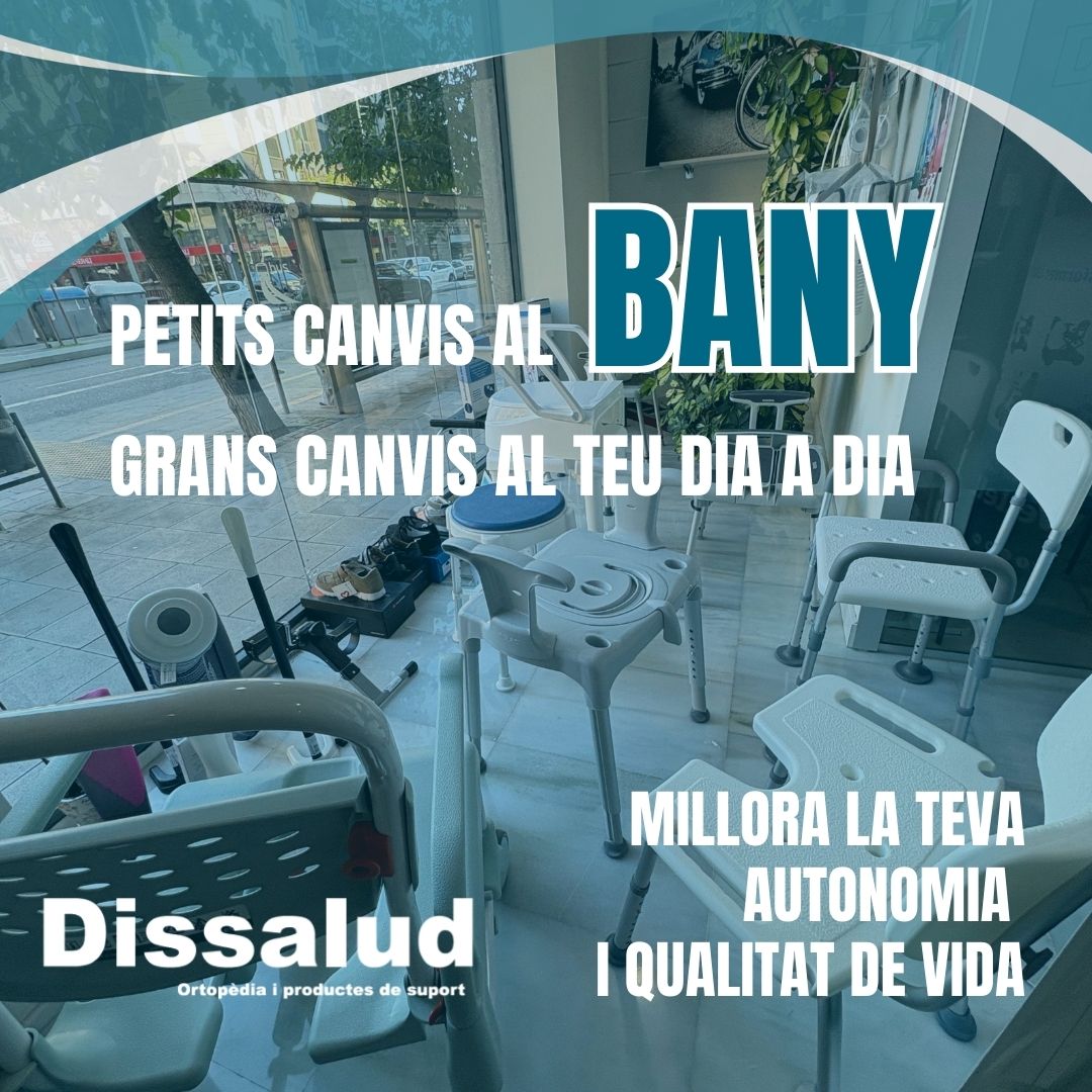 Ortopedies a Lleida cadires bany i dutxa elevadors WC Dissalud 2