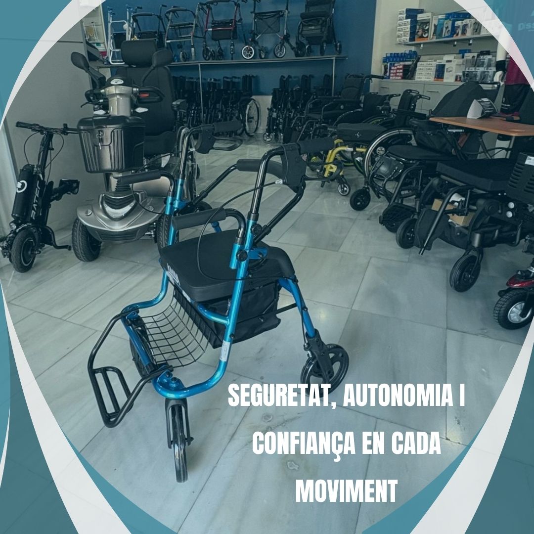 Ortopedias en Lleida Dissalud caminador rollator 2