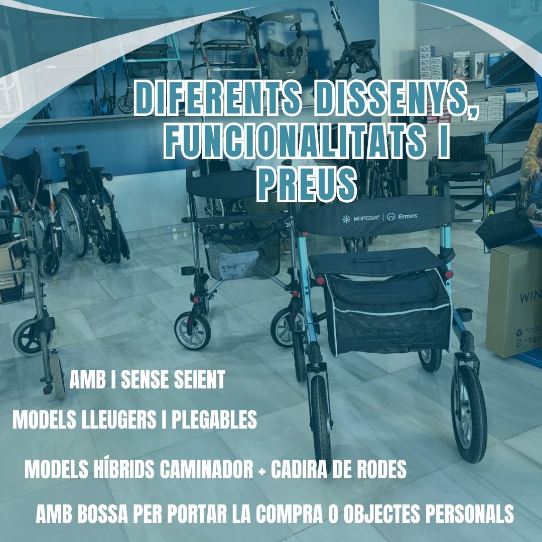 Ortopedias en Lleida Dissalud caminador rollator 3
